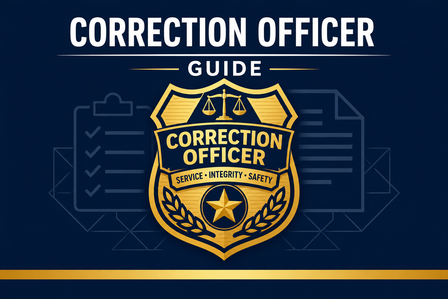 Correction Officer Exam Prep Bundle cover